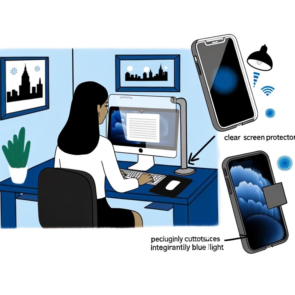 Anti-blue light screen protector best anti blue light screen protector for desktop anti blue screen protector
