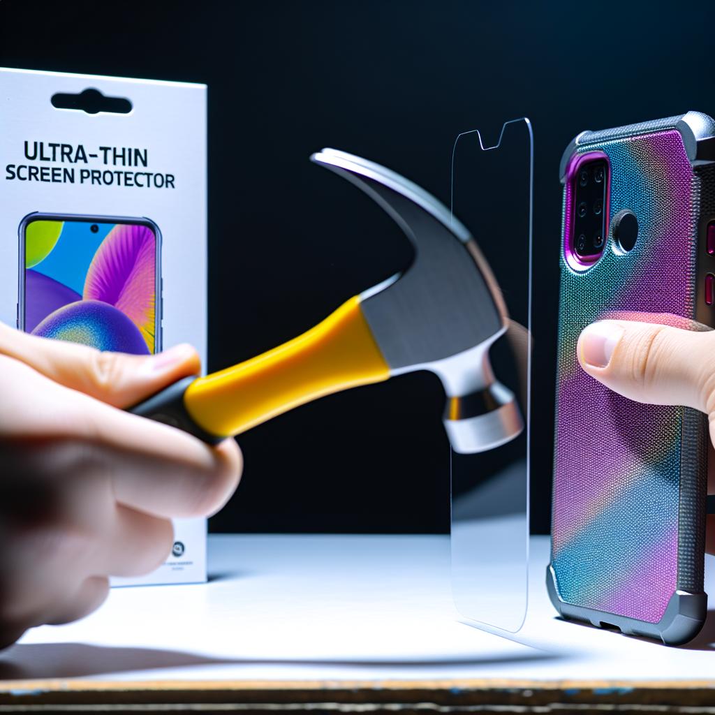 Ultra-thin mobile phone film screen protector