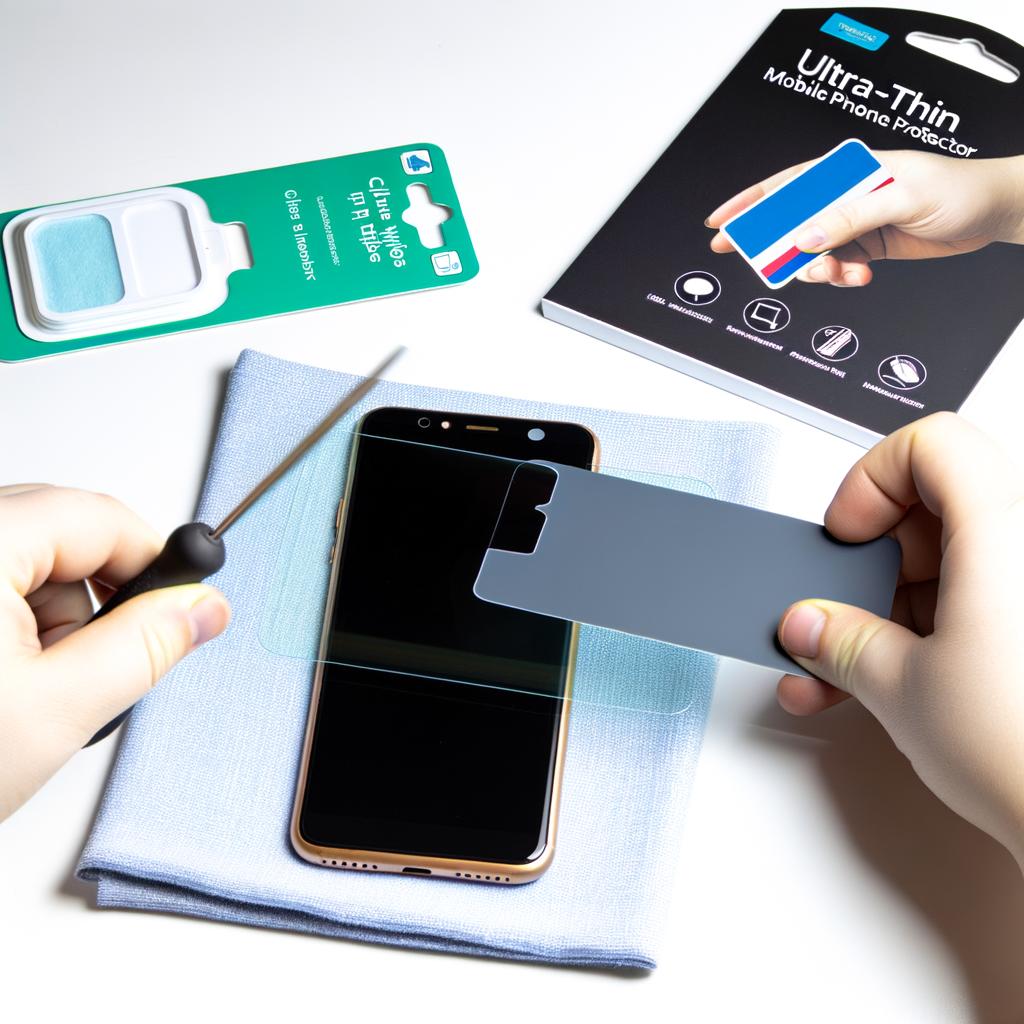 Ultra-thin mobile phone film screen protector