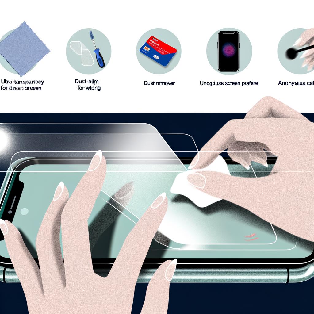 Ultra-thin mobile phone film screen protector