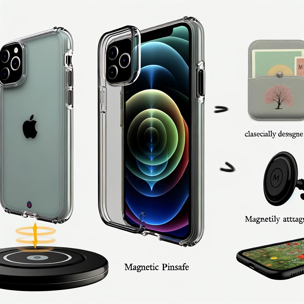 3in1 Skin phone case Magnetic phone cover