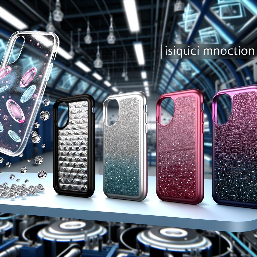 Liquid phone cover liquid inside phone case Silicone phone case