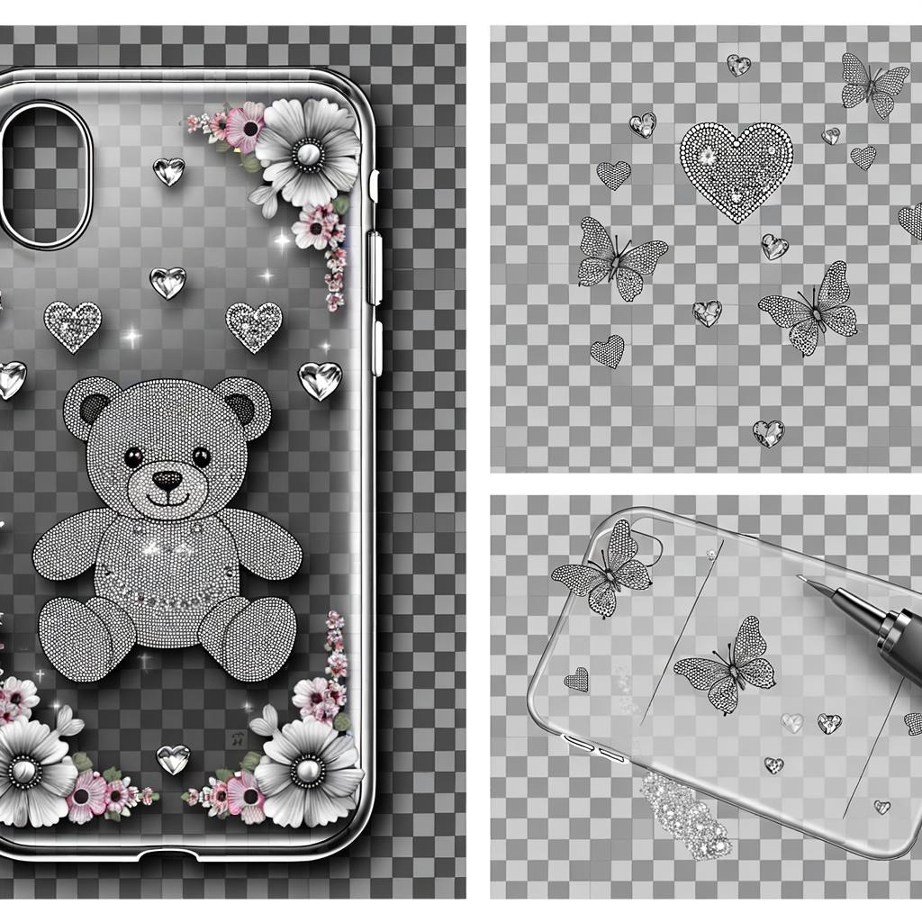transparent phone case  phone case clear see through phone case Funny phone case