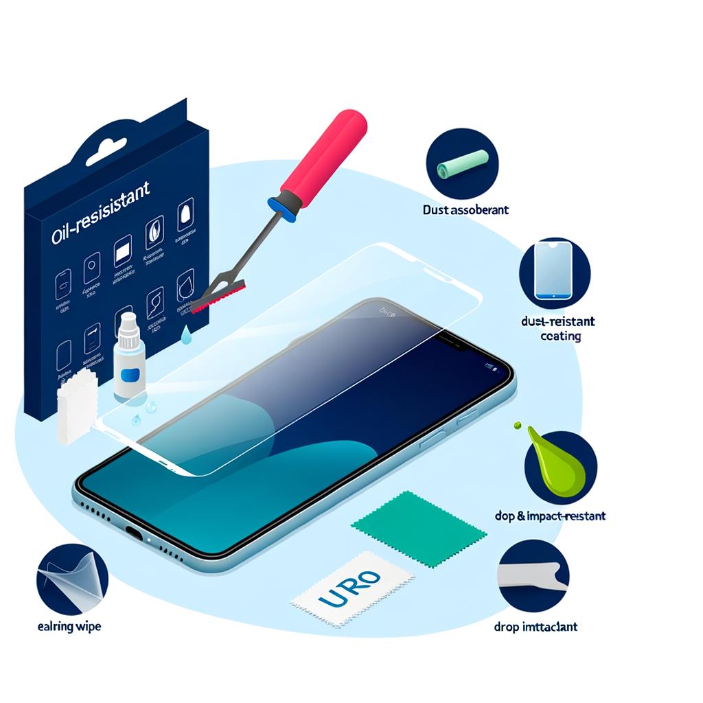 screen protectors Drop-resistant shockproof screen protectors