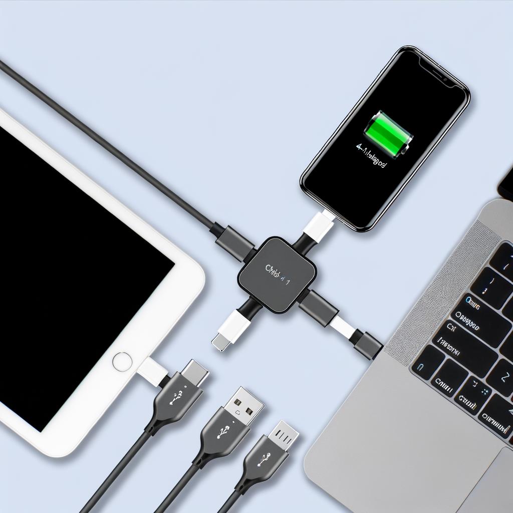 4 in 1 data cable multi charging cable data sync cable 4 in 1 charging cable