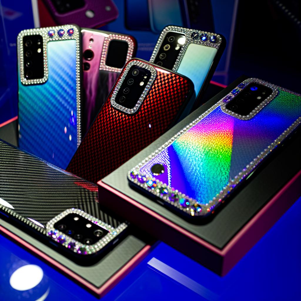 mobile phone cover case for cell phones Love Mirror phone case  Diamond phone cover