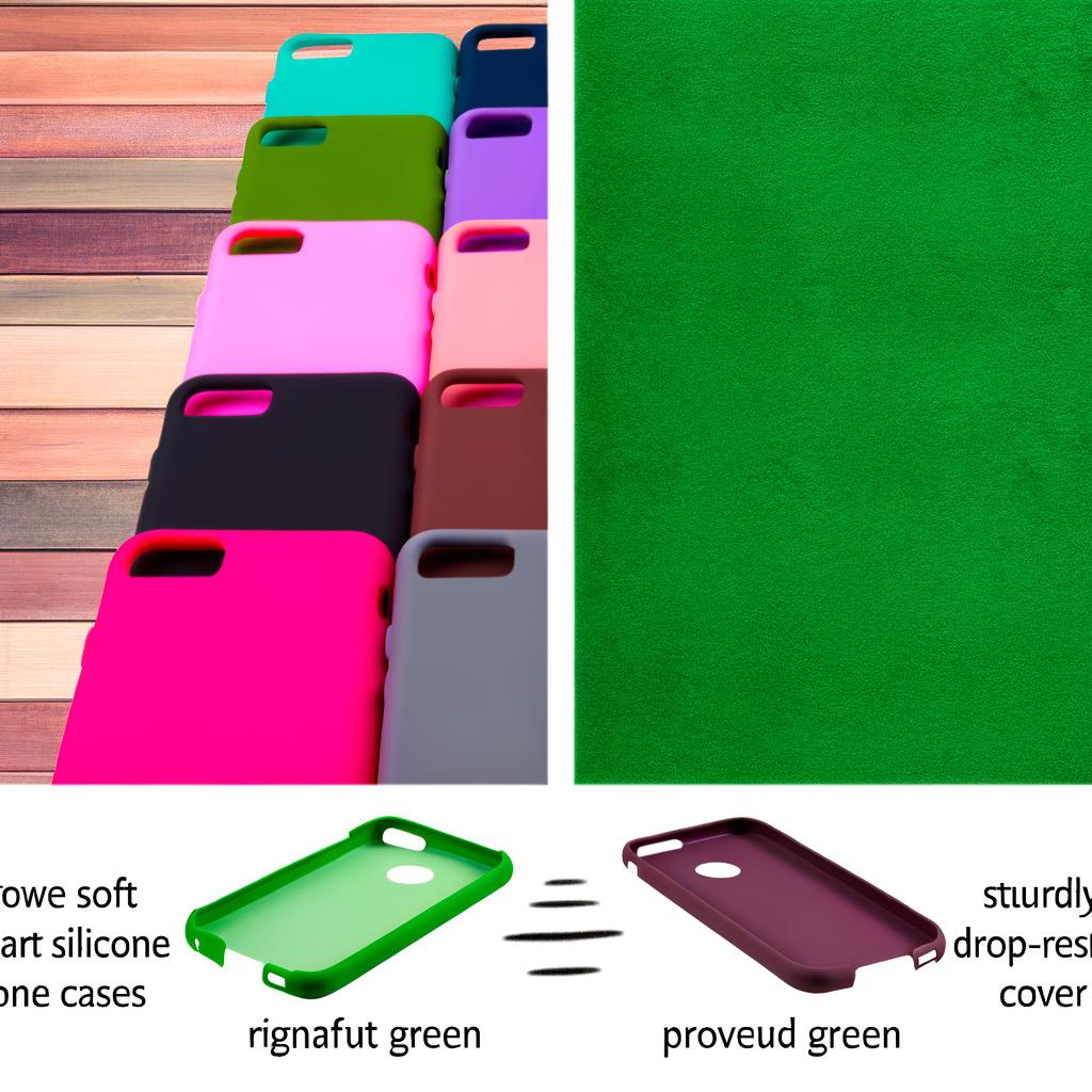 phone case Silicone phone case Drop-resistant phone cover