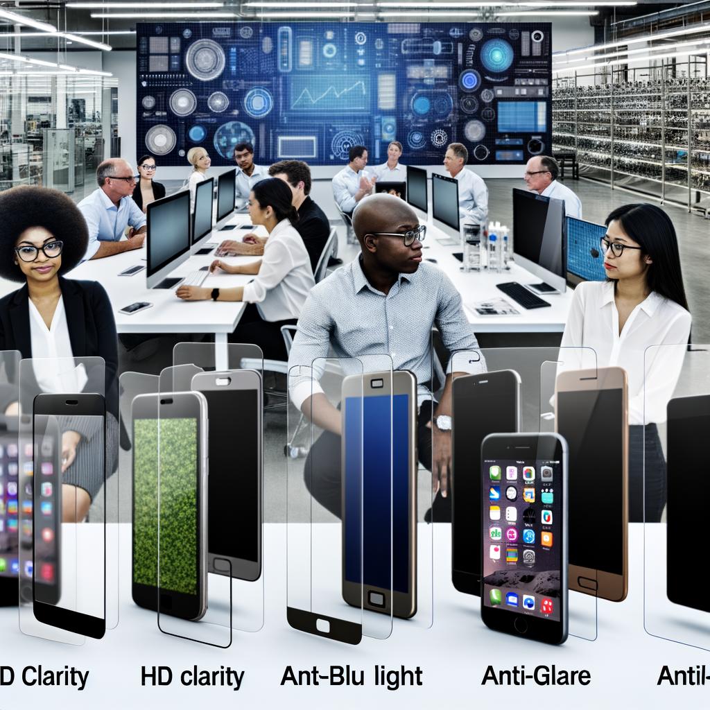 screen protector screen cover shockproof screen protector Anti-blue light screen protector