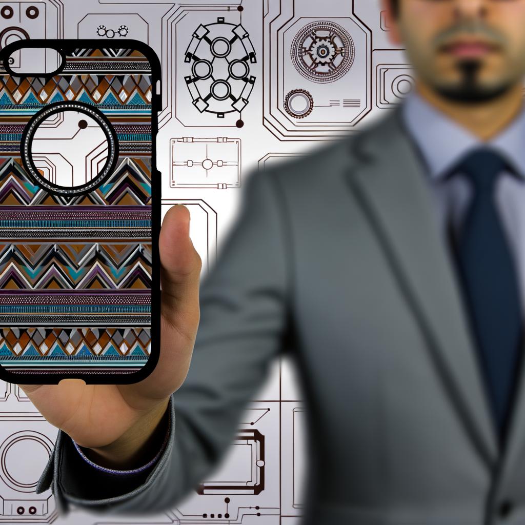 phone cover fiber pattern phone case anti drop phone case fashion phone cover