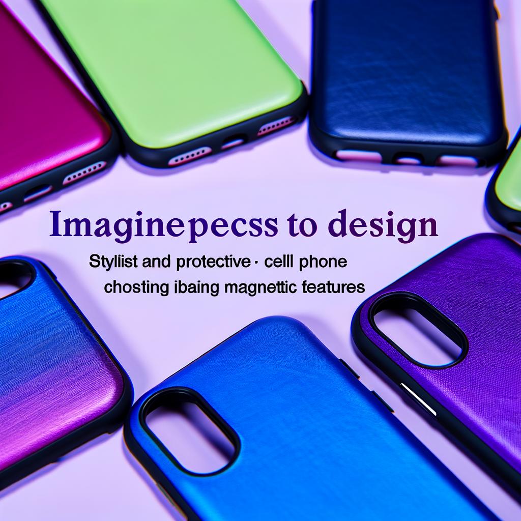 cell phone cover magnetic phone case colorful  phone case
