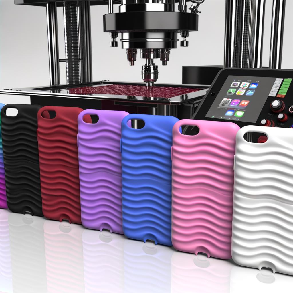 phone case Wave Liquid  Silicone phone cover