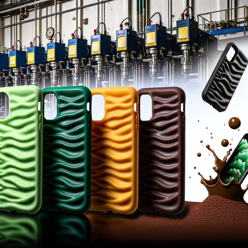 phone case Wave Liquid  Silicone phone cover