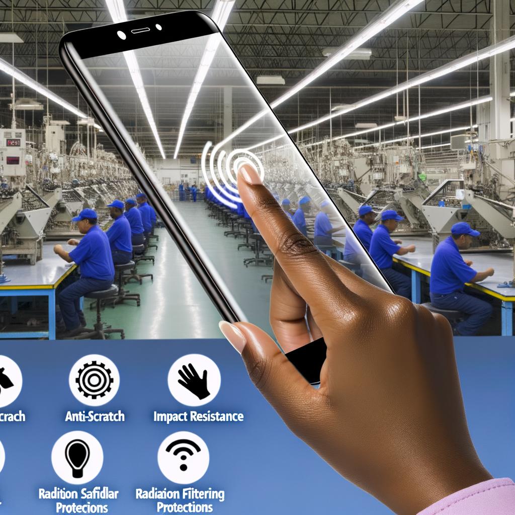 transparent screen protectors Radiation protection screen protector Anti-blue light screen protector