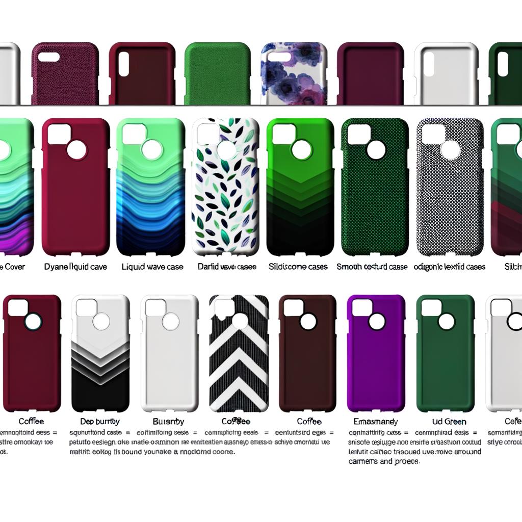 phone case Wave Liquid  Silicone phone cover