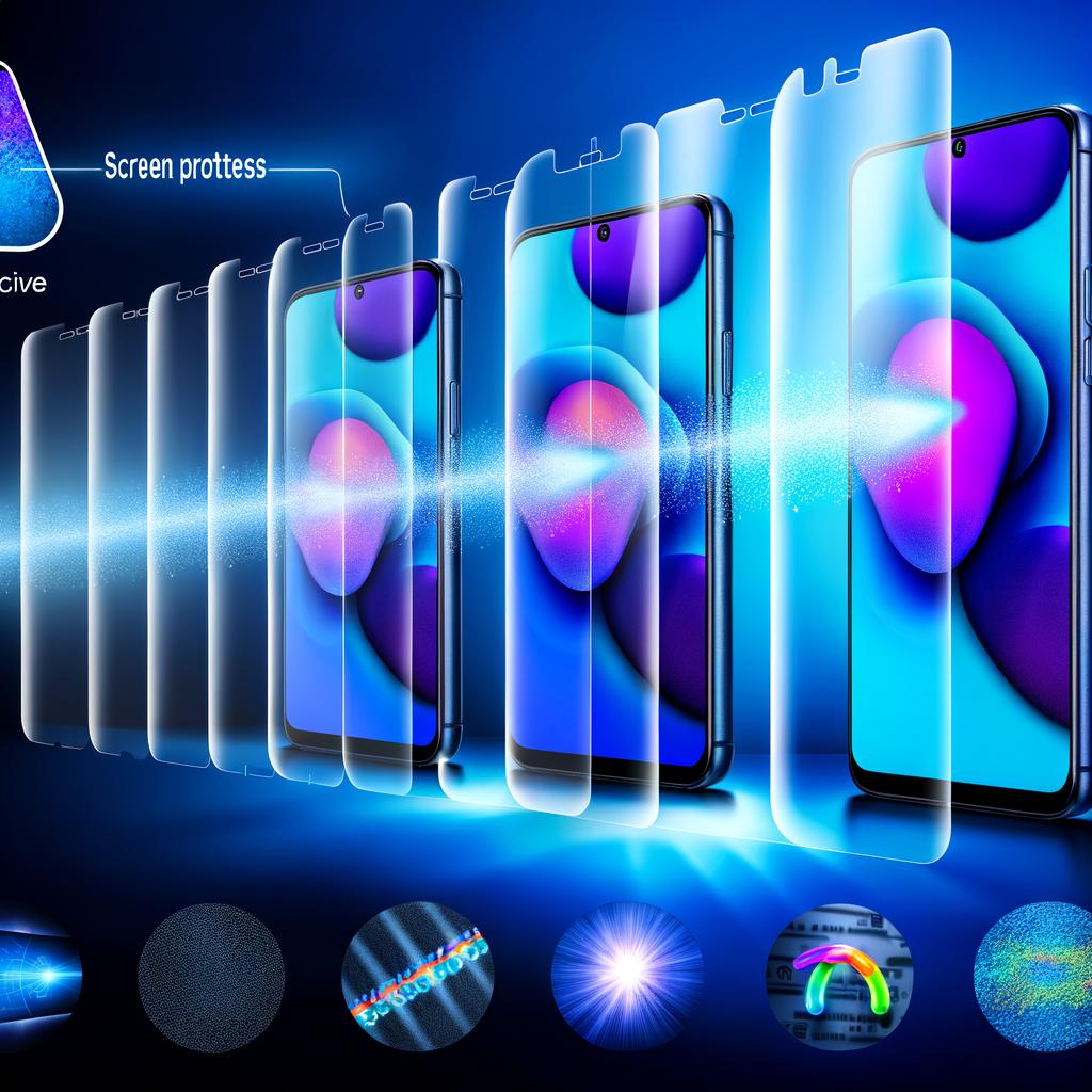 Samsung phone screen protectors glass screen protector Anti-blue light screen protector Anti-fingerprint screen protector