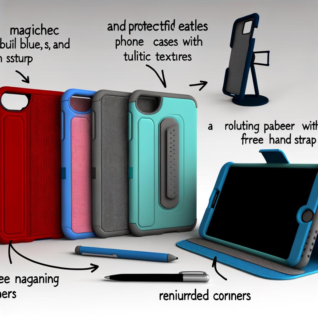 cell phone cover magnetic phone case colorful  phone case