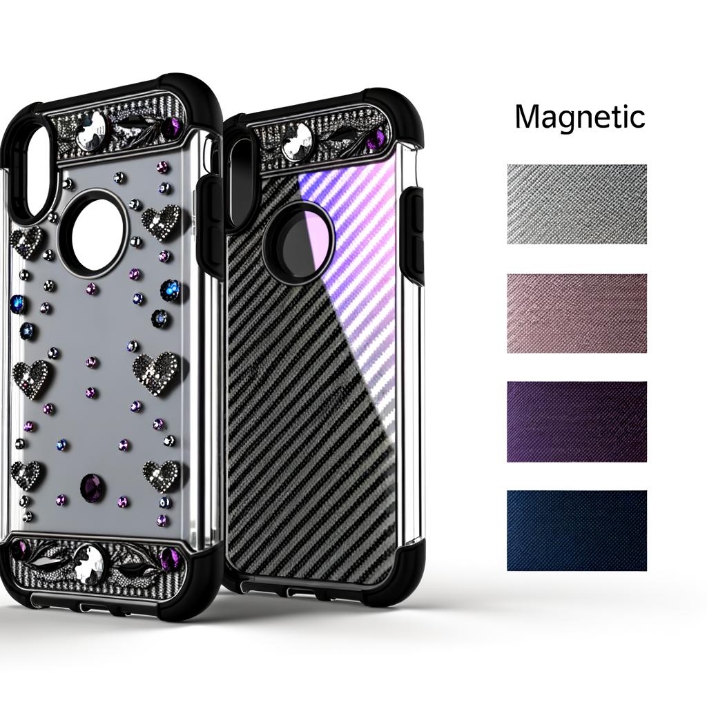Magnetic phone cover magnetic phone cover samsung oppo phone case iphone 16