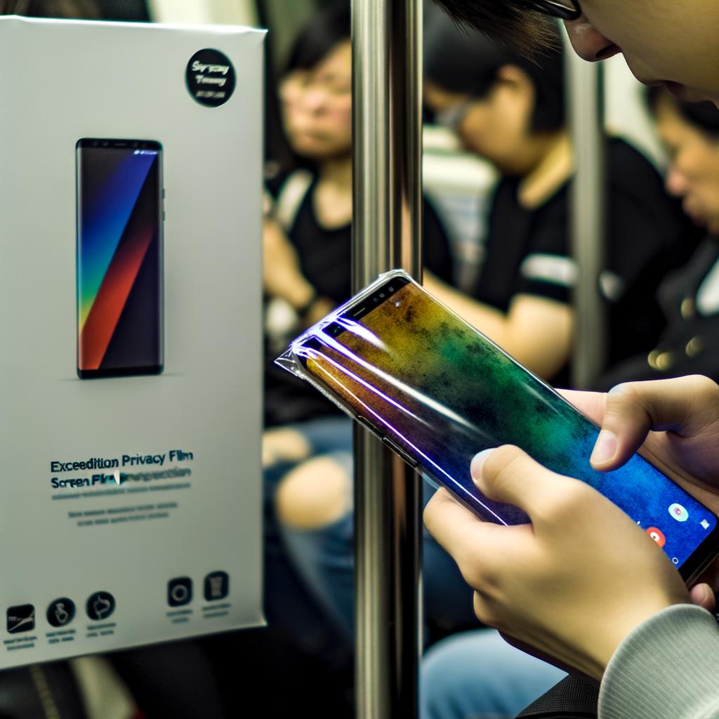 phone privacy film privacy screen protector privacy film for phones anti-spy screen film