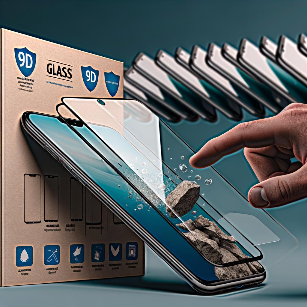 9D glass screen protector best 9D screen protector 9D HD clarity screen protector shockproof 9D screen protector