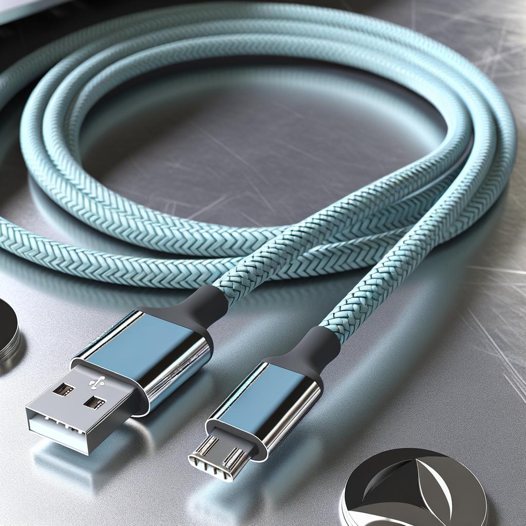 Braided data cable braided charging cable braided USB cable durable braided cable