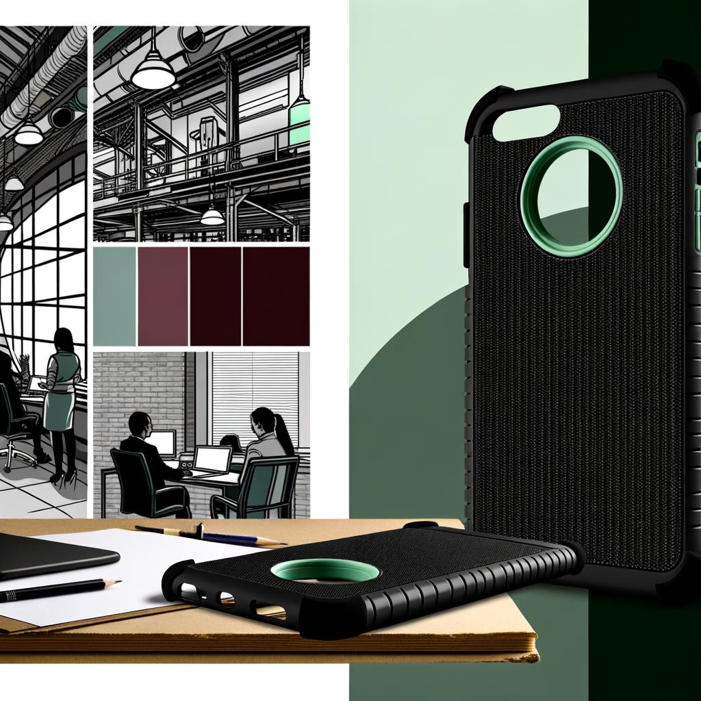 shockproof phone case protective phone case rugged phone case drop-resistant phone case heavy-duty phone cover