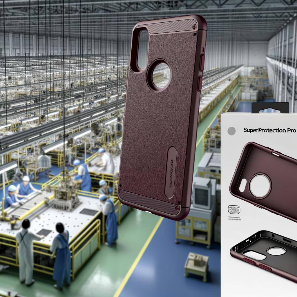 shockproof phone case protective phone case rugged phone case drop-resistant phone case heavy-duty phone cover