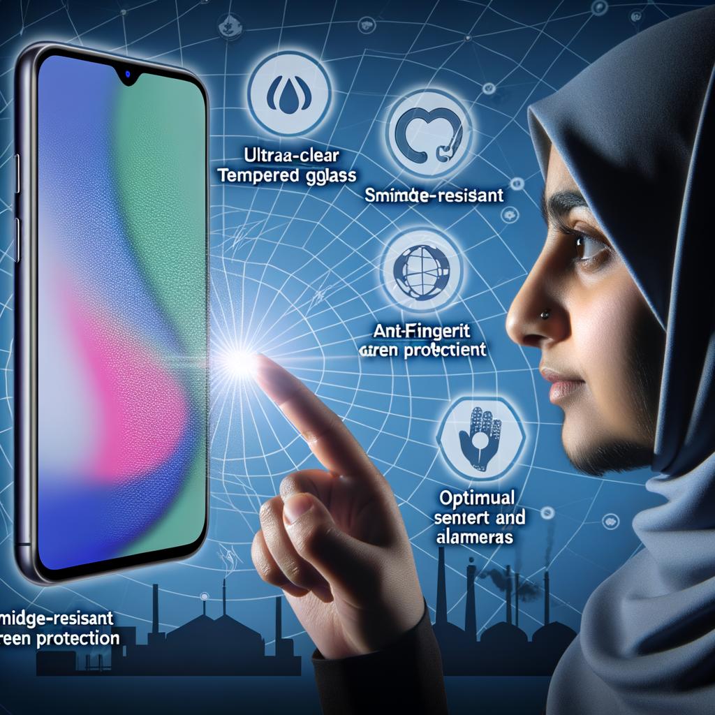 Durable screen protector anti-glare screen protector screen protection for smartphones