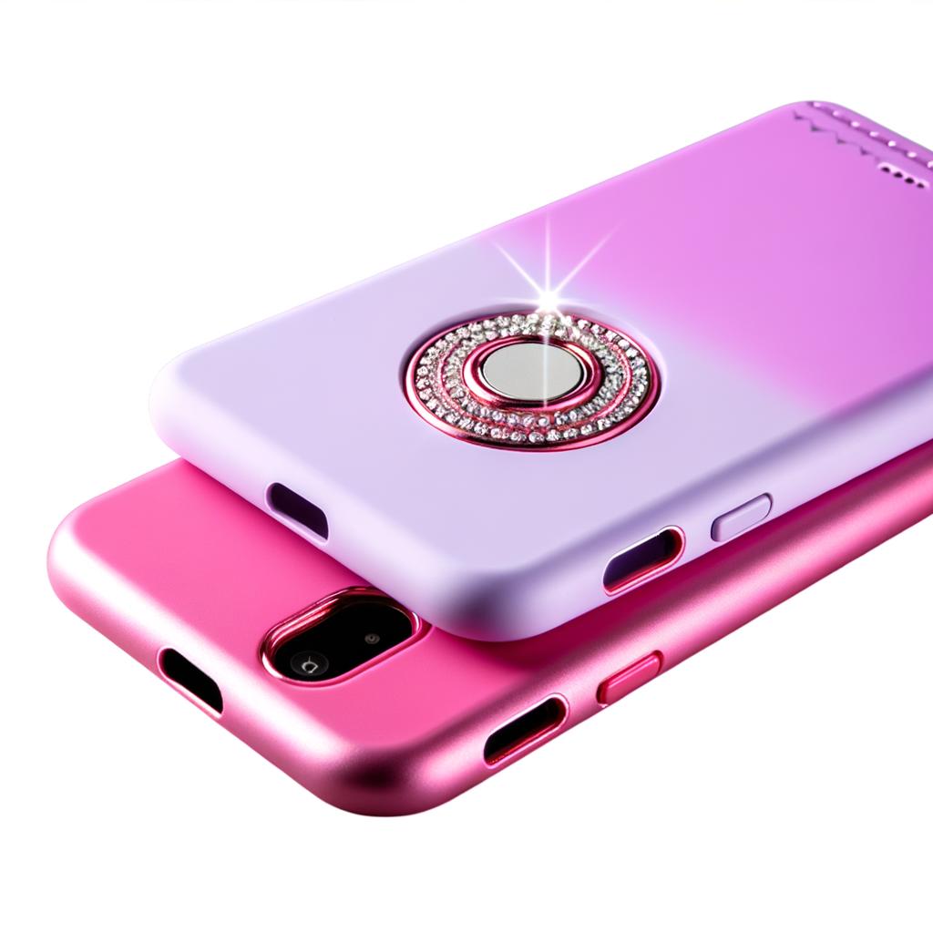 macaron phone case magnetic phone cover diamond