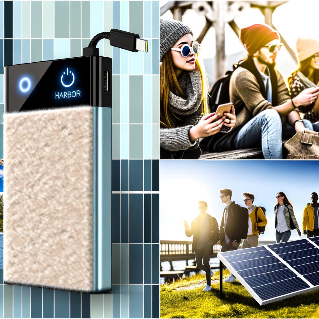 power bank solar power bank high quality