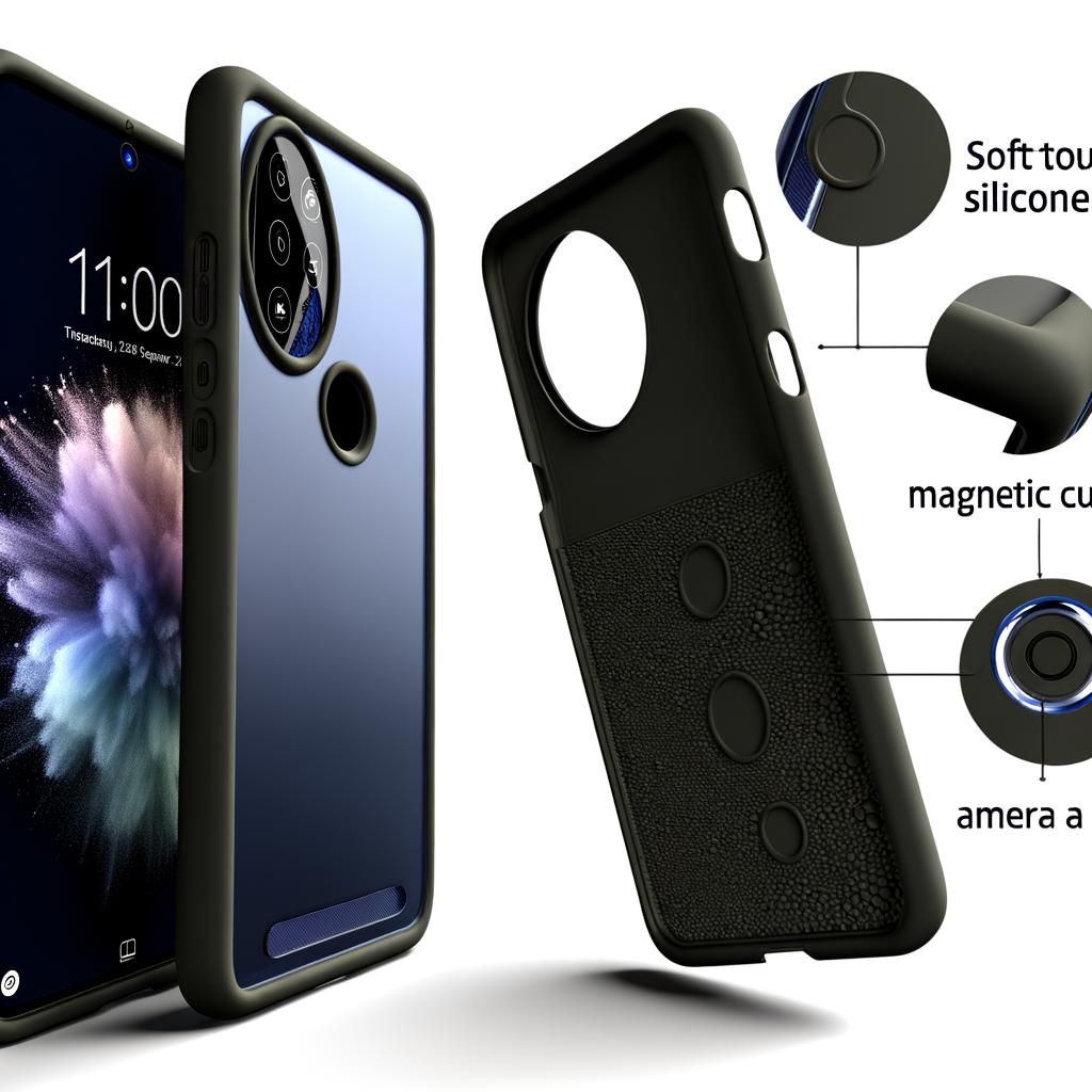 Skin-Feeling TPU Mobile Phone Case TPU mobile phone case skin-feeling phone cover soft-touch TPU case