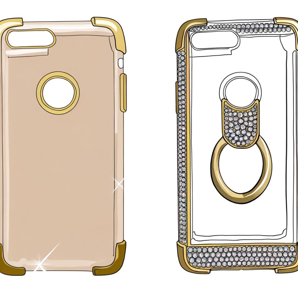 Diamond phone case luxury phone case bling phone case