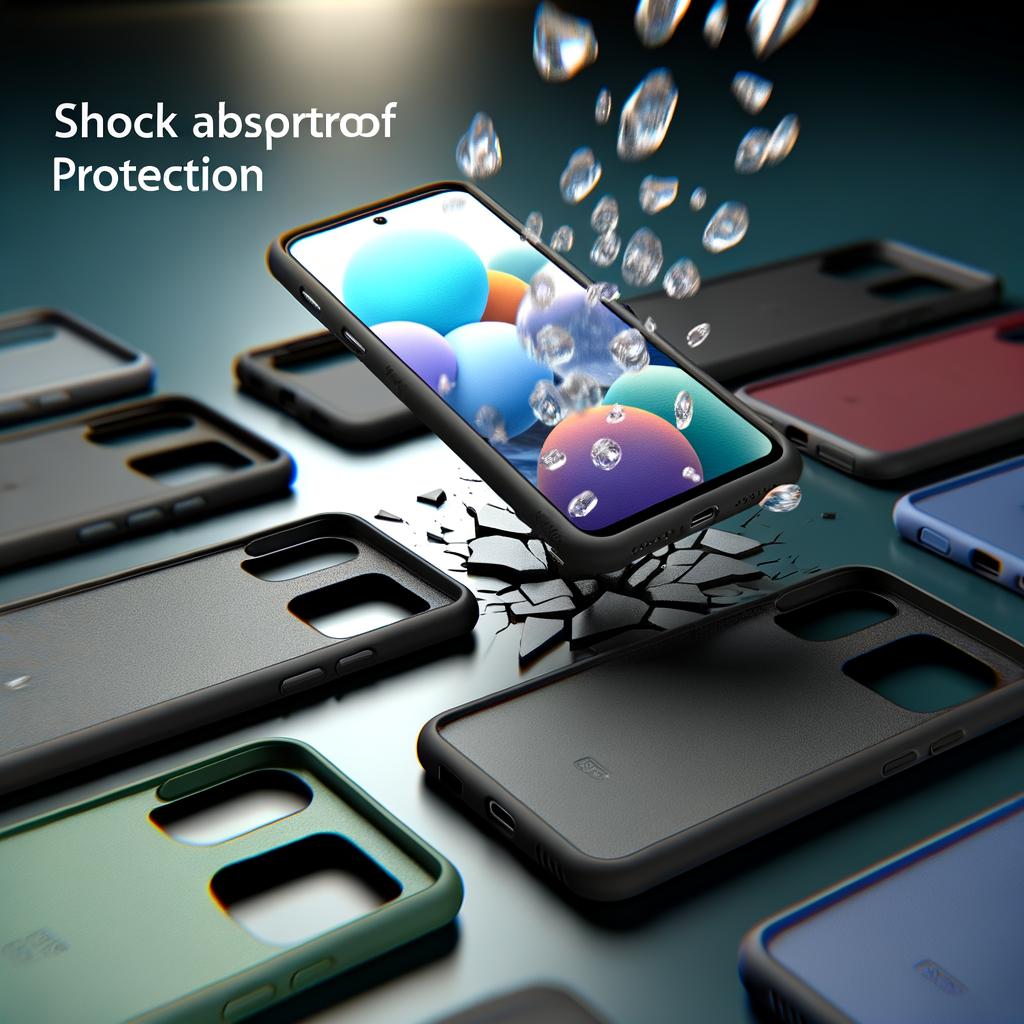 shockproof phone case protective phone case rugged phone case drop-resistant phone case heavy-duty phone cover
