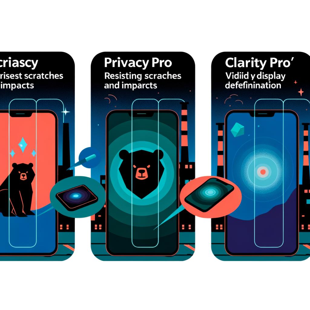 Durable screen protector anti-glare screen protector screen protection for smartphones