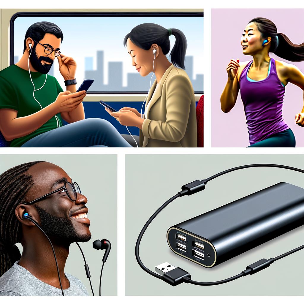 earphone in-ear earphones sports earphones