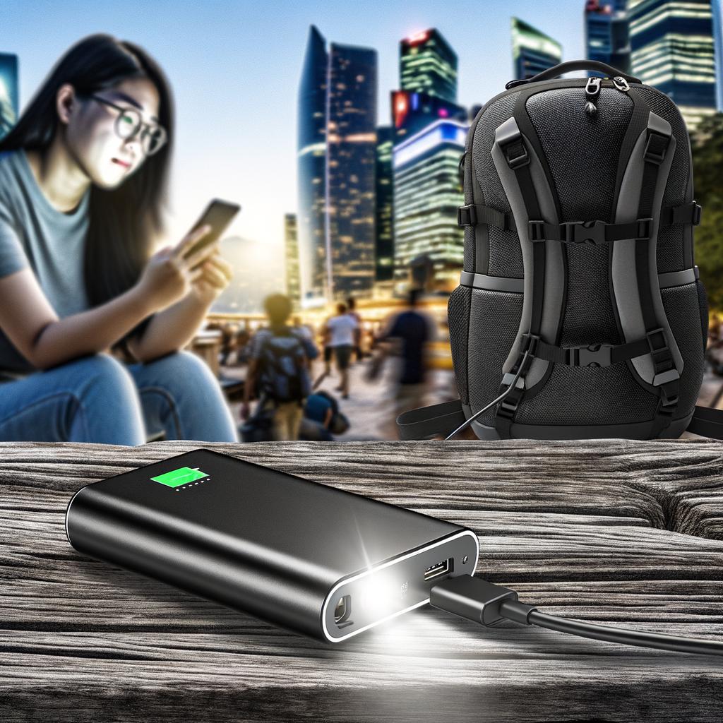 power bank fast charging power bank power bank with flashlight
