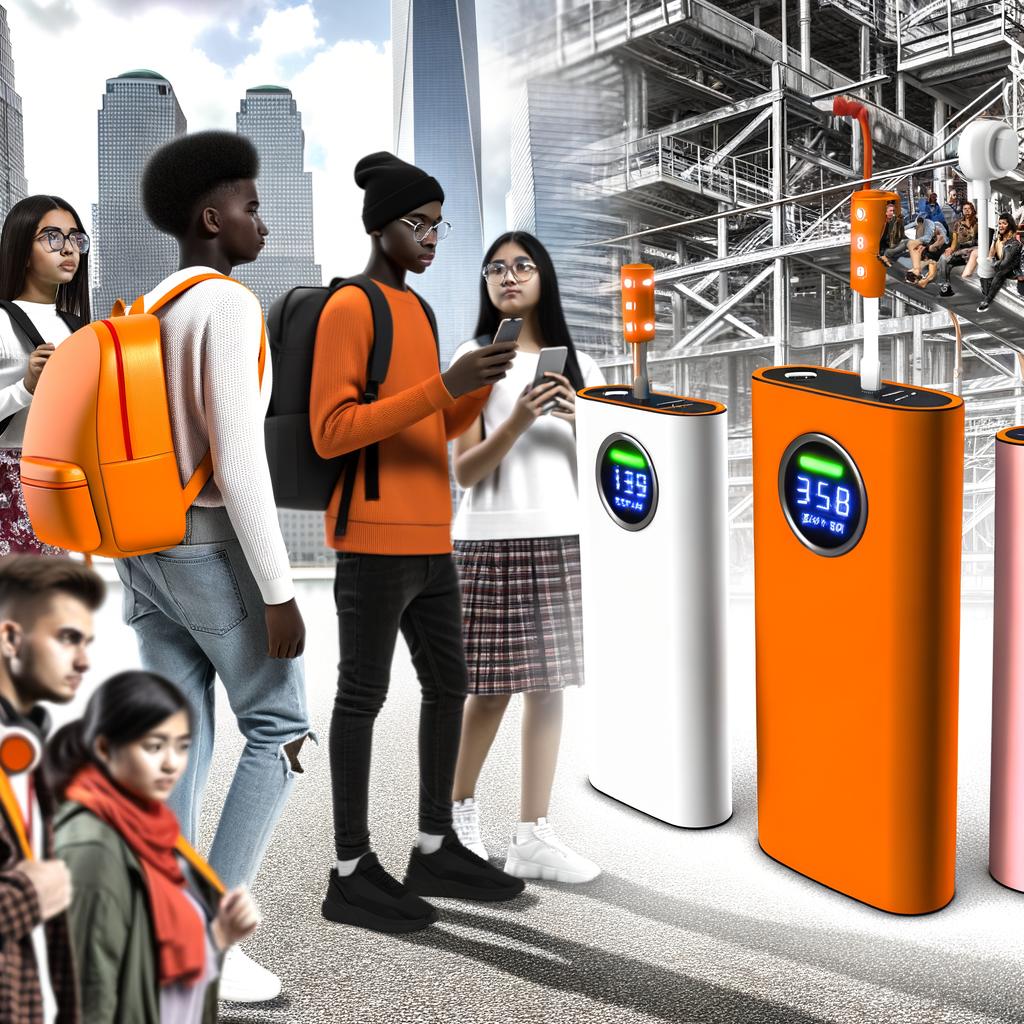 power bank  fast charging power bank USB C power bank