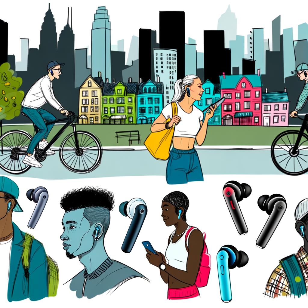 mobile phone earphone Bluetooth earphones for phone noise-cancelling earphones