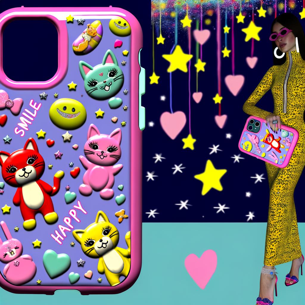 Bright phone case colorful phone case custom bright phone case