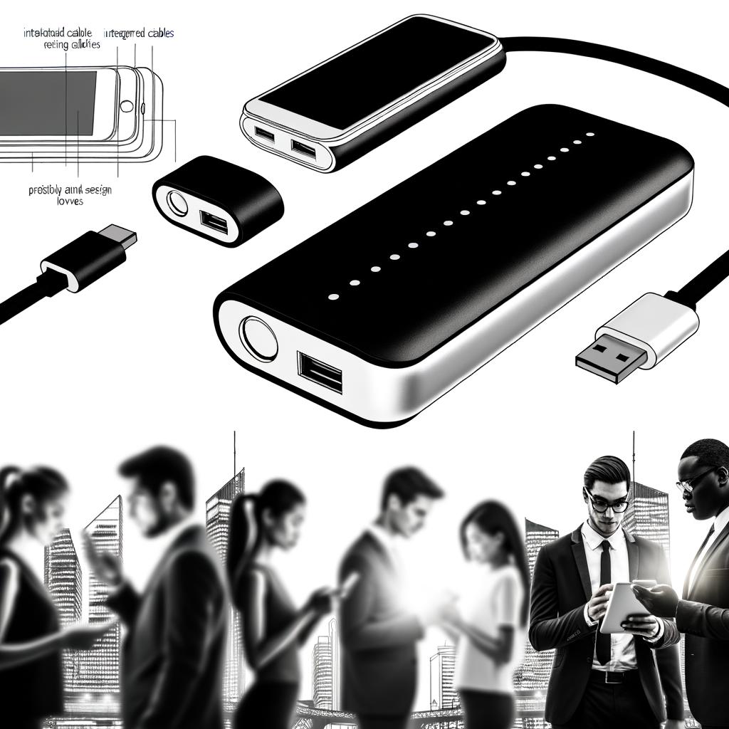 power bank fast charging power bank power bank with flashlight