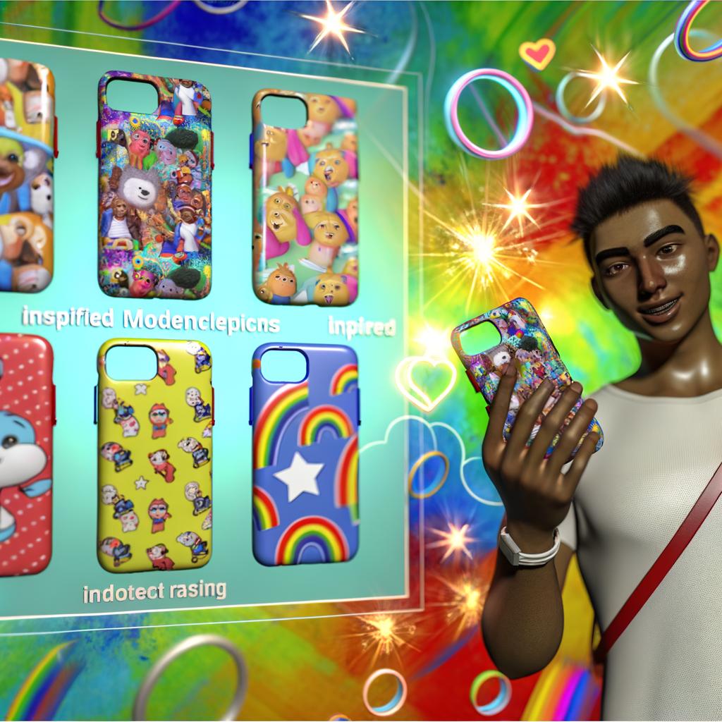 Bright phone case colorful phone case custom bright phone case