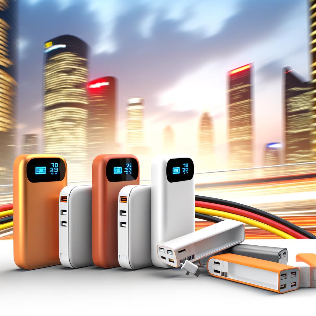 power bank  fast charging power bank USB C power bank