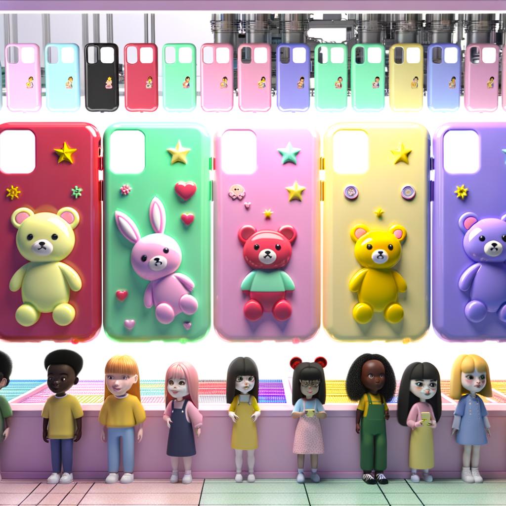 Bright phone case colorful phone case custom bright phone case