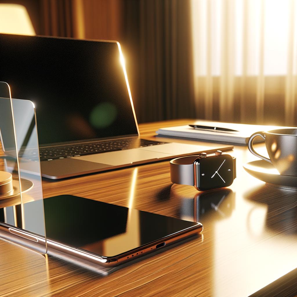 luxury screen protector fashionable phone protection mirror finish screen protector