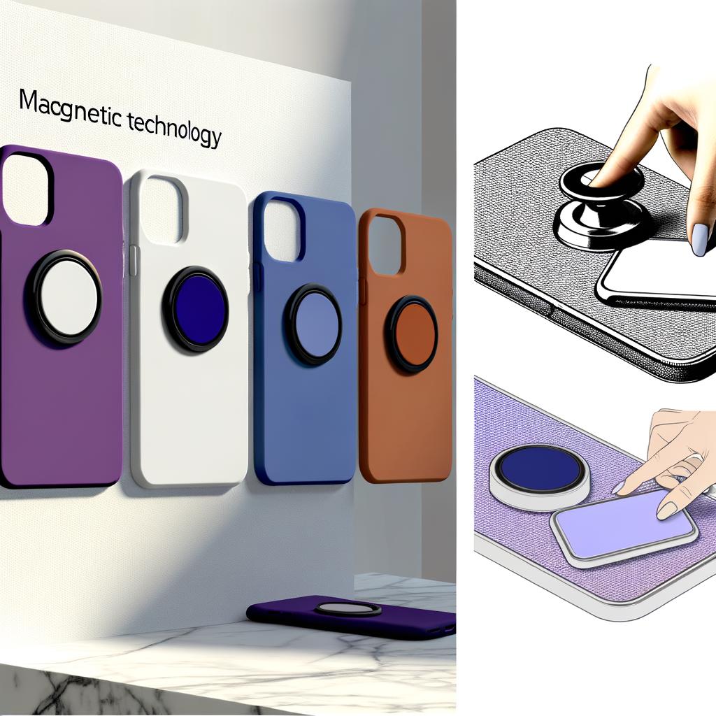 Magnetic phone cover magnetic back cover for phone magnetic phone cover magnetic phone cover features