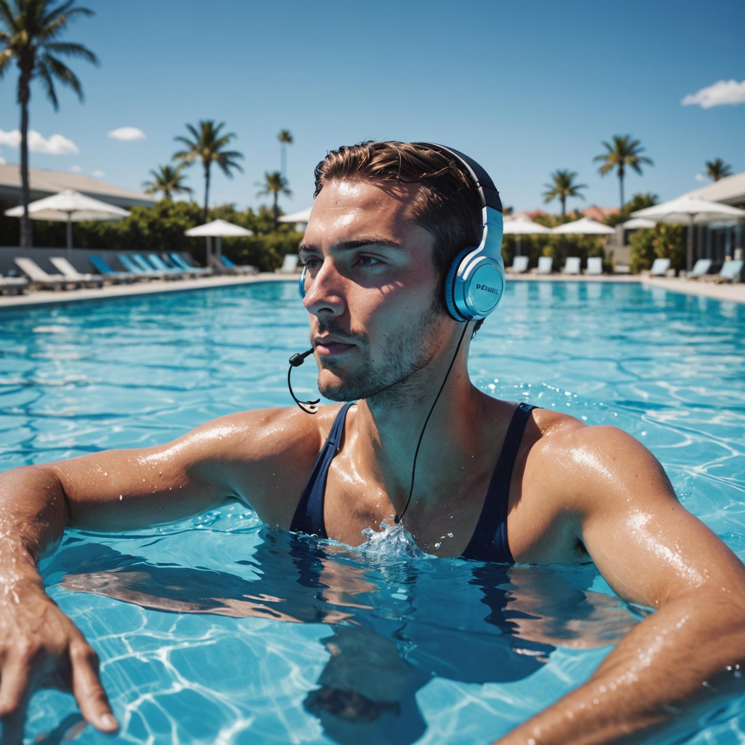 waterproof earphone waterproof earphone sweatproof earbuds underwater headphones