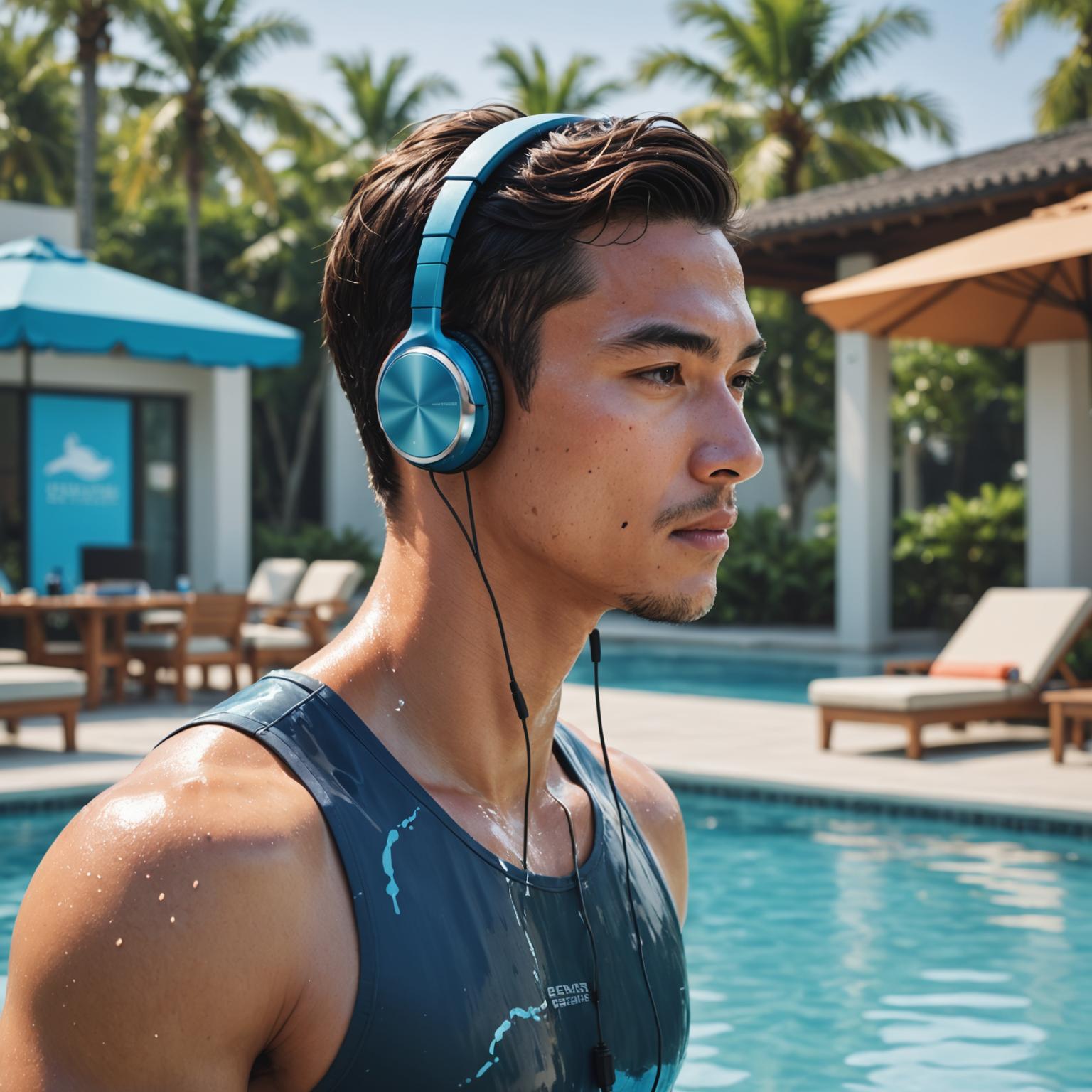 waterproof earphone  bluetooth waterproof earphone swimming earphones