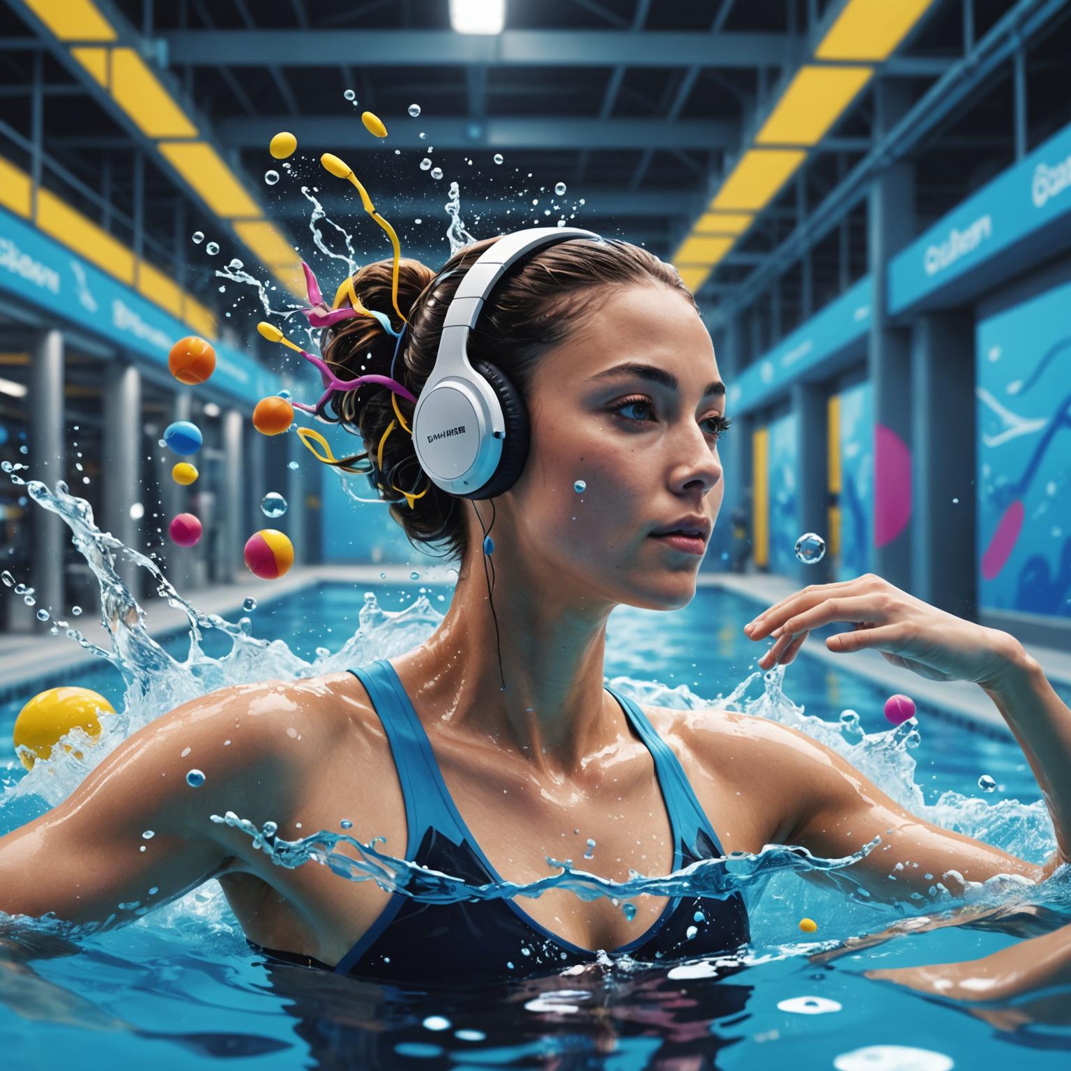 waterproof earphone  bluetooth waterproof earphone swimming earphones