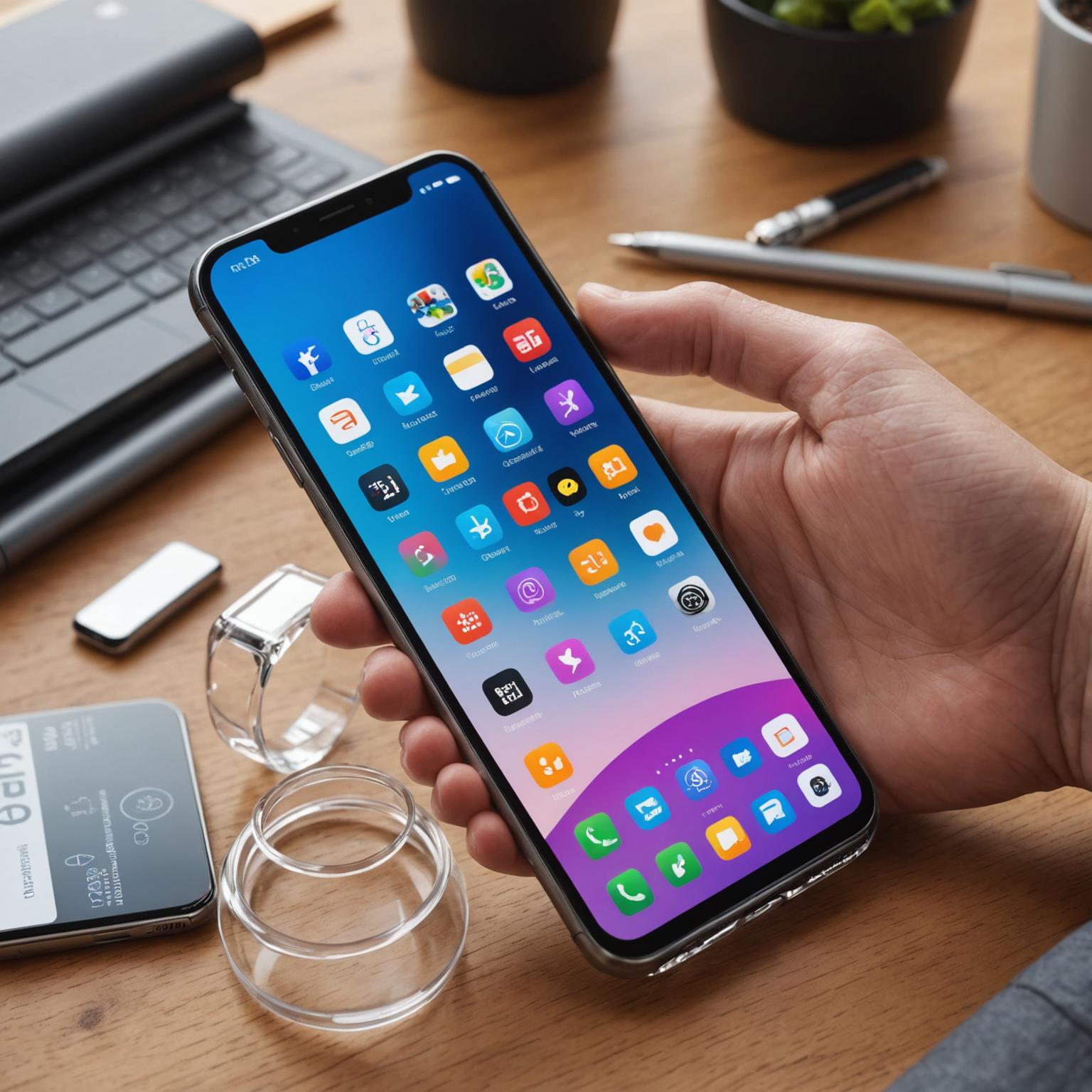 glass screen protectors scratch-resistant screen protector mobile glass protector clear glass screen protector