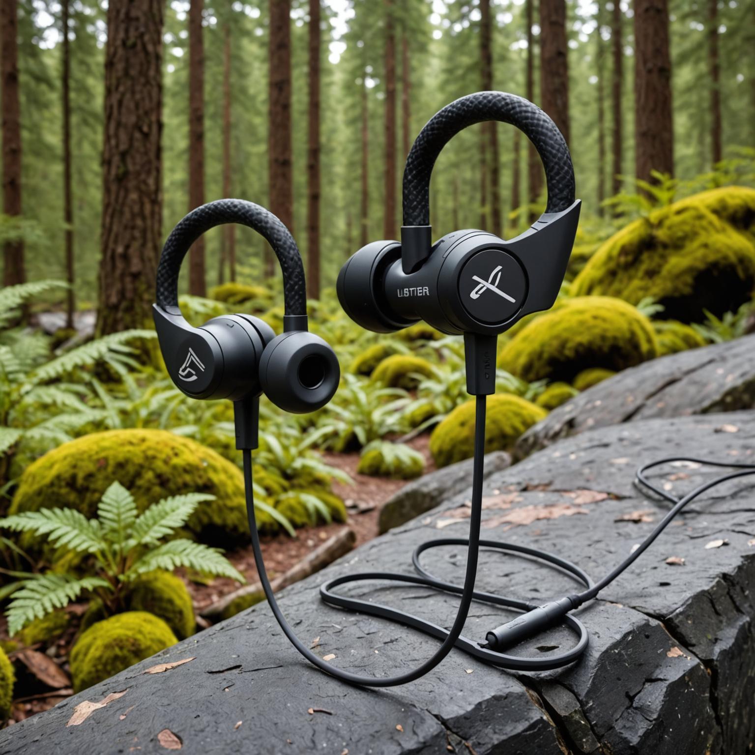 shockproof earphone  waterproof earbuds noise-canceling earphones sports earphones