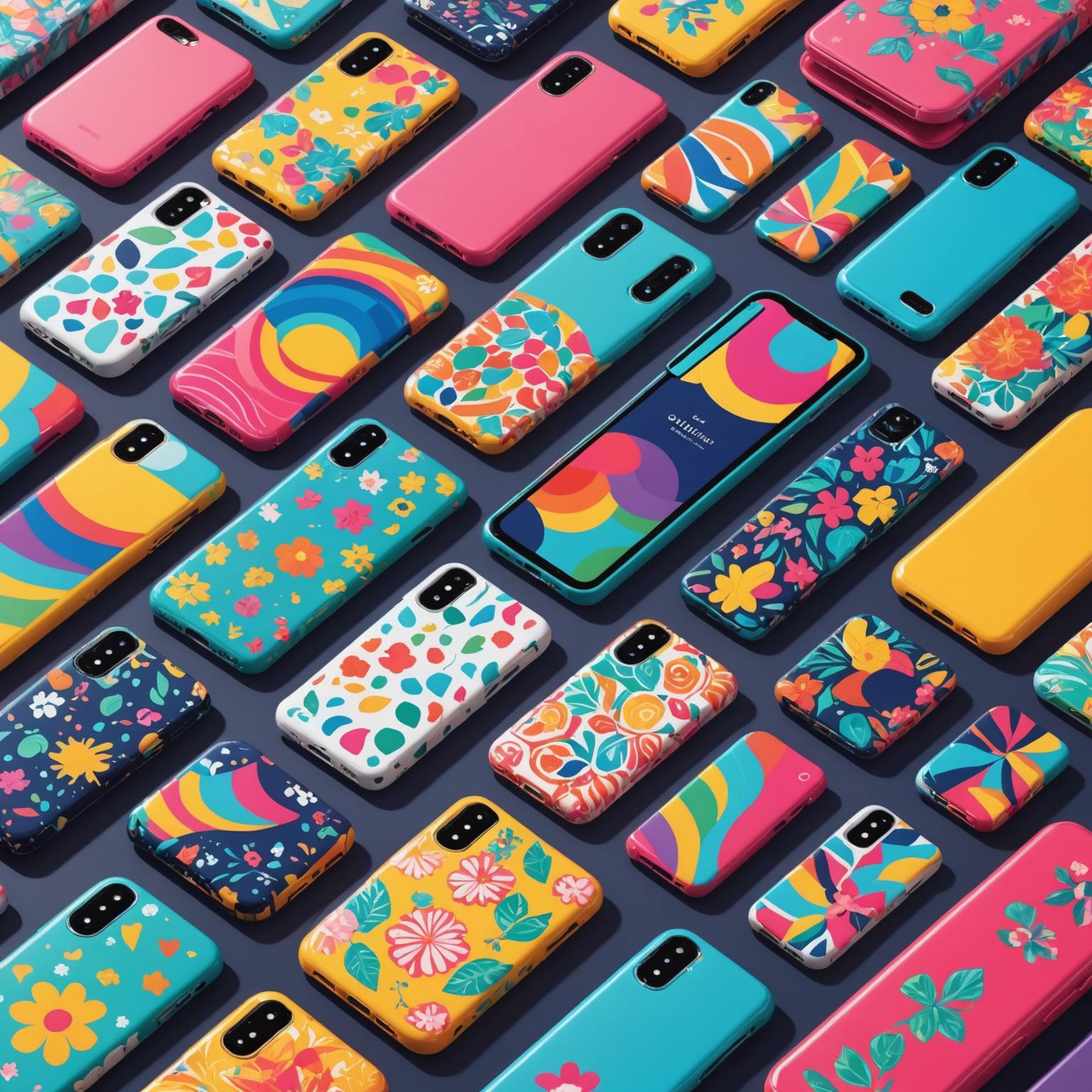 colorful phone case